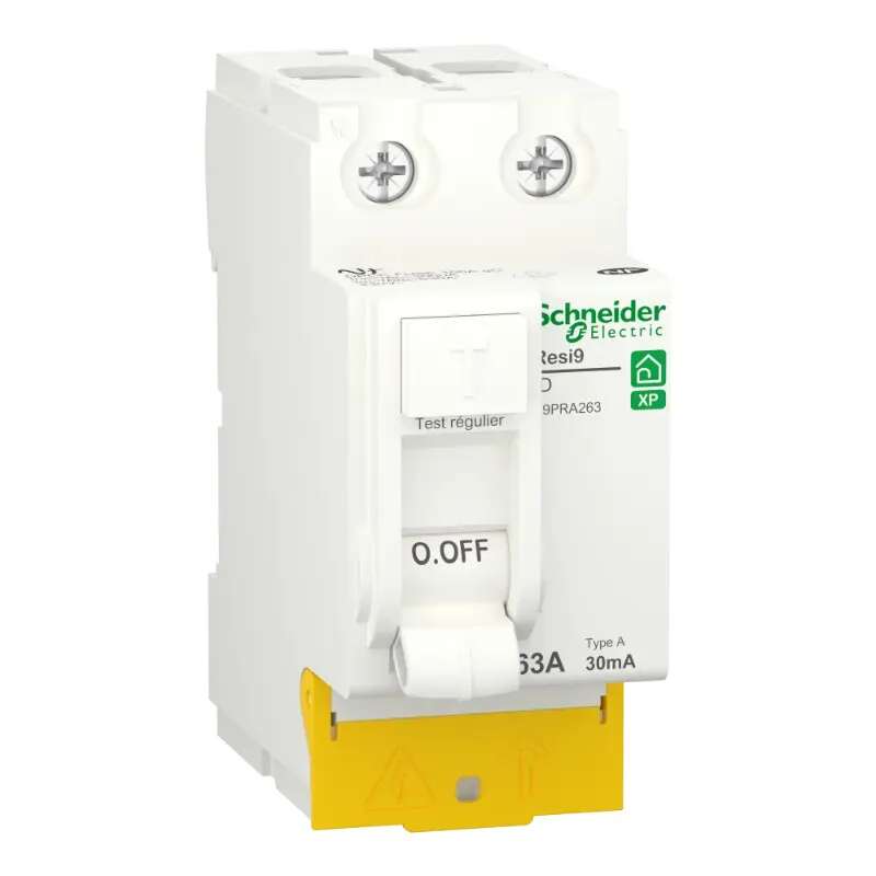 Image du produit INTER DIFFERENTIEL 2P 63 A 30mA  TYPE A ALIM BAS