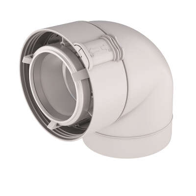 Image du produit COUDE 90&deg; CONDENS.80/125mm PPTL/PVC