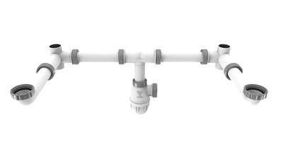 Image du produit TUBULURE CONNECTIC LAVABO 2 VASQUES
