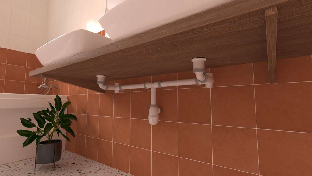 Image du produit TUBULURE CONNECTIC LAVABO 2 VASQUES
