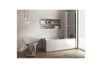 Image du produit PARE BAIN 1 VOLET PIVOTANT ET RELEVABLE 150x80cm