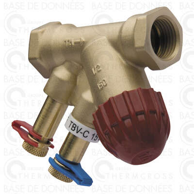 Image du produit VANNE EQUILIBRAGE ET REGULATION LINEAIRE TBV-C 15 LF - G1/2