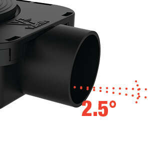 Image du produit BONDE DOUCHE ULTRA PLATE SMART H.48mm