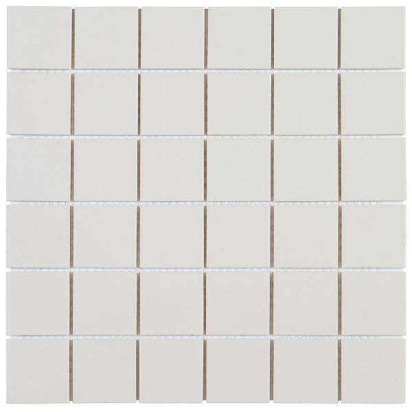 Image du produit 30X30 MOSAIQUE 4.8X4.8 EP 6MM BLANC/BEIGE AD PC