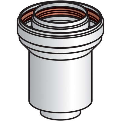 Image du produit ADAPTATEUR 60/100-80/125 G.P ADA 60EP/80GP