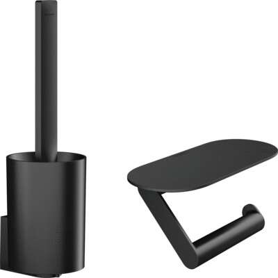 Image du produit ENSEMBLE ACCESSOIRES TOILETTES NOIR MAT WALLSTRORIES