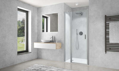 Image du produit PORTE PIVOTANTE CARIBA L.120 H.2m ELEMENT FIXE