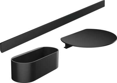 Image du produit ENSEMBLE D'ACCESSOIRES PR SALLE DE BAIN WALLSTORIS NOIR MAT
