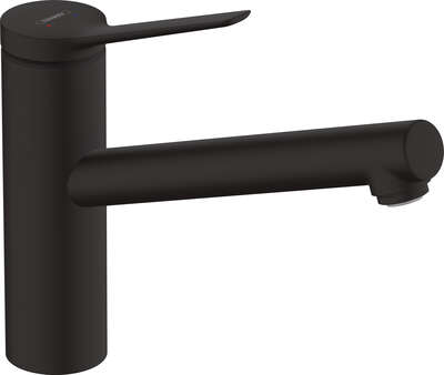 Image du produit MITIGEUR EVIER ZEZIS 1 JET NOIR MAT