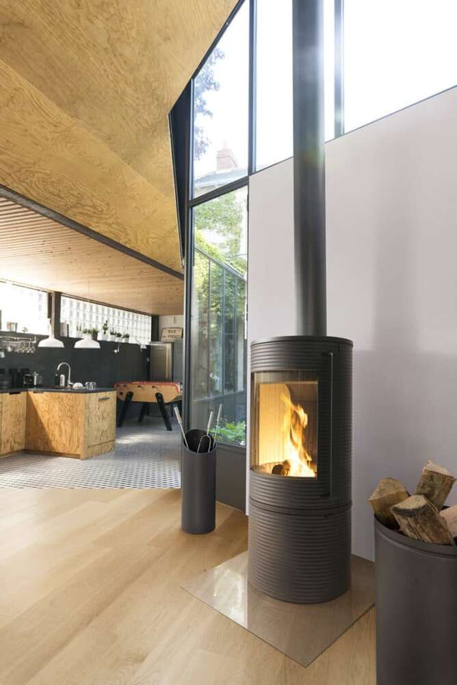 Image du produit POELE FONTE ALTARA RACCORDABLE 7kW