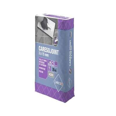 Image du produit CARESOJOINT 3-15mm GRIS ACIER SAC 25kg