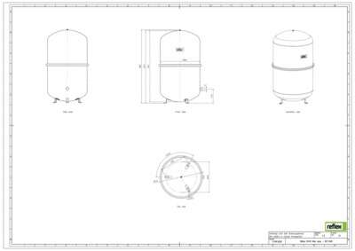Image du produit VASE EXPANSION N 140L A MEMBRANE