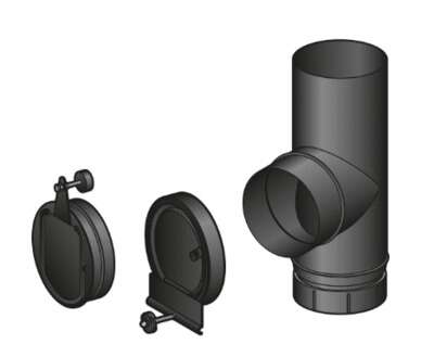 Image du produit MODERATEUR DE TIRAGE R&Eacute;GUL'TECH INOX 130