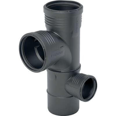 Image du produit EMBR. COMBINE DEPART COUDE D.110/50 Silent PP