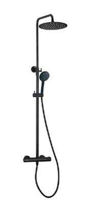 Image du produit COLONNE DOUCHE DOMAO 300 NOIR MAT D.250