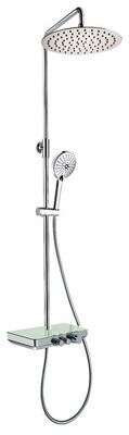 Image du produit COLONNE DOUCHE DOMAO 300 TABLETTE VERRE