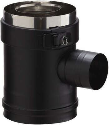 Image du produit ELEMENT DROIT PRISE AIR 90&deg; NOIR PGI 80/130