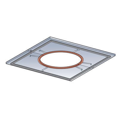 Image du produit PLAQUE DISTANCE SECURITE ETANCHE                  