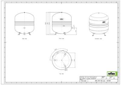 Image du produit VASE EXPANSION SOLAIRE S 80L MEMBRANE
