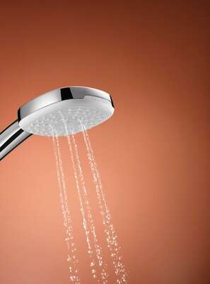 Image du produit SET DOUCHE 3 JETS 8L. SUPPORT MURAL ORIENTABLE