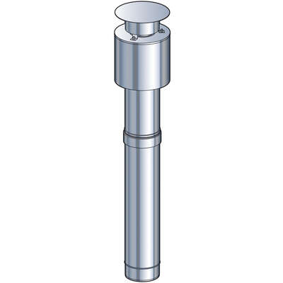 Image du produit TERMINAL VERTICAL  80-125 E.I BRIQUE -DUALIS E.I
