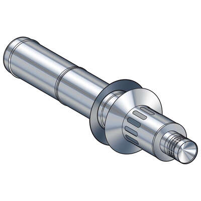 Image du produit TERMINAL HORIZONTAL  80-125E.I INOX DUALIS E.I