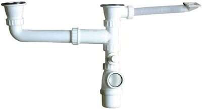 Image du produit COLLECTEUR E250 POUR EVIER 2 CUVES REVERSIBLE