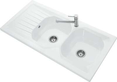 Image du produit EVIER A POSER WINDSOR+ 120x60 AVEC VIDAGE MANUEL