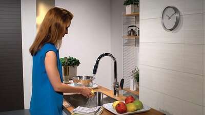 Image du produit MITIGEUR EVIER 240 FOCUS M41 DOUCHETTE