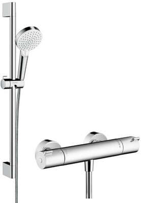 Image du produit COMBI DOUCHE CROMETTA VARIO + MITIGEUR ECOSTAT 1001CL