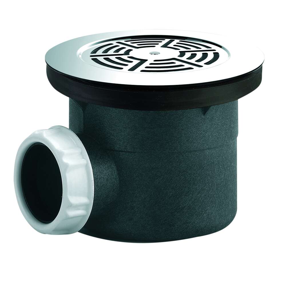 Image du produit BONDE DOUCHE D.90 HORIZONTAL GRILLE RONDE