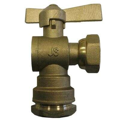 Image du produit ROBINET EQUERRE 3/4 DN15 PE25