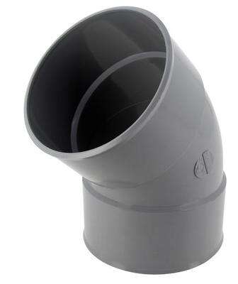 Image du produit COUDE PVC 45&deg; FEMELLE/FEMELLE
