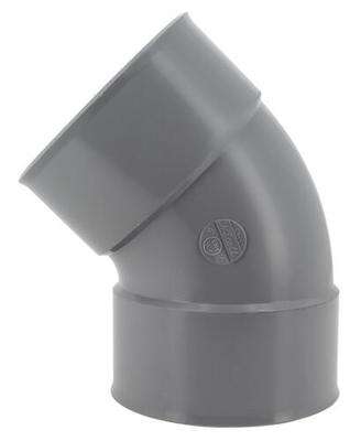 Image du produit COUDE PVC 45&deg; FEMELLE/FEMELLE