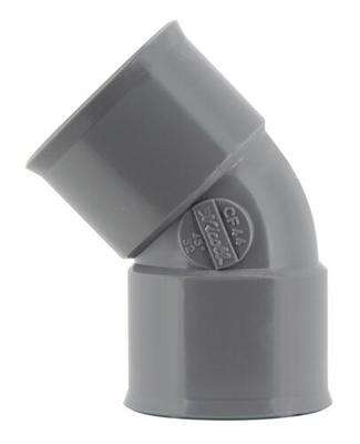 Image du produit COUDE PVC 45&deg; FEMELLE/FEMELLE
