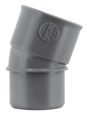 Image du produit COUDE PVC 20&deg; M&Acirc;LE/FEMELLE