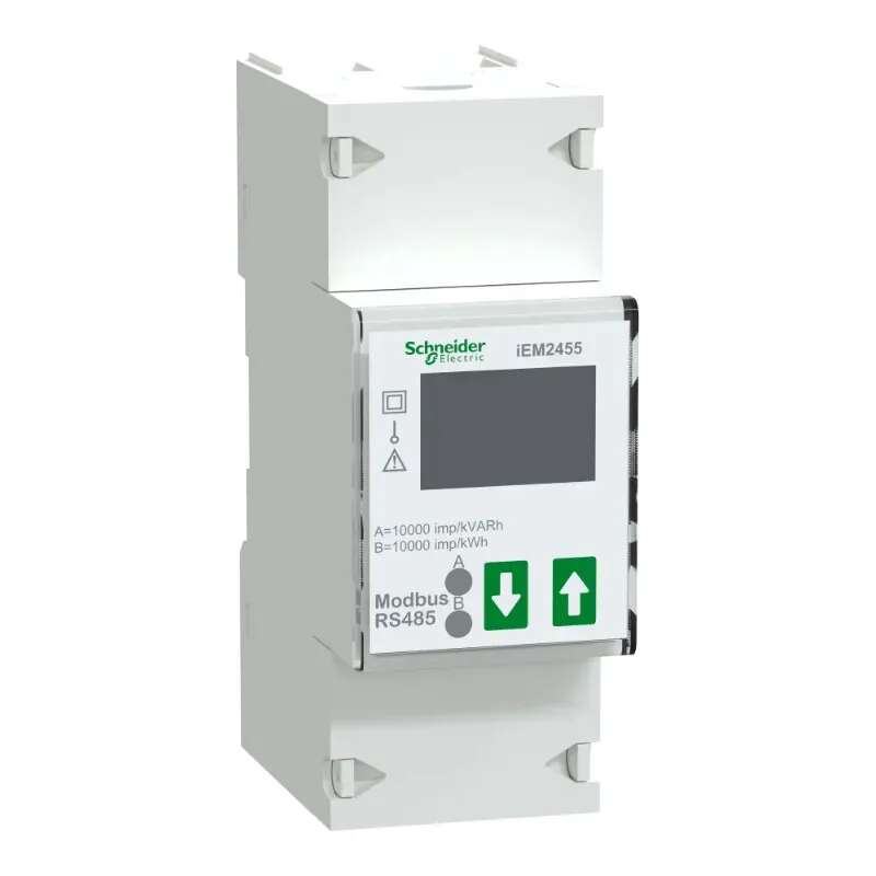 Image du produit COMPTEUR D ENERGIE MODULAIRE MONO - 230V - 100A