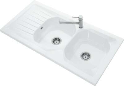 Image du produit EVIER A POSER WINDSOR+ 120x60 AVEC VIDAGE MANUEL