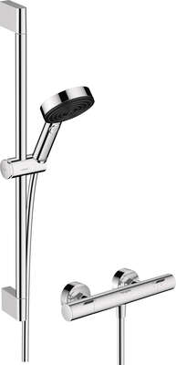 Image du produit COMBI DOUCHE PULSIFY + MITIGEUR ECOSTAT FINE
