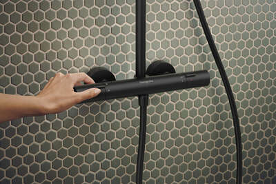 Image du produit COLONNE SHOWERPIPE ACTIVERA S NOIR MAT