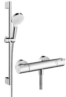 Image du produit COMBI DOUCHE CROMETTA VARIO + MITIGEUR ECOSTAT 1001CL