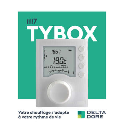Image du produit THERMOSTAT PROGRAMMABLE TYBOX 117/127/137         