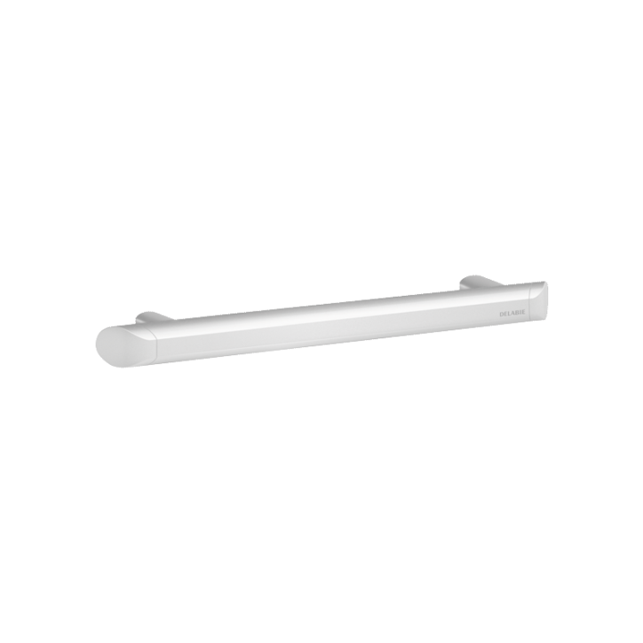 Image du produit BARRE MAINTIEN DROITE L.40cm BE-LINE D.35 ALU BLANC