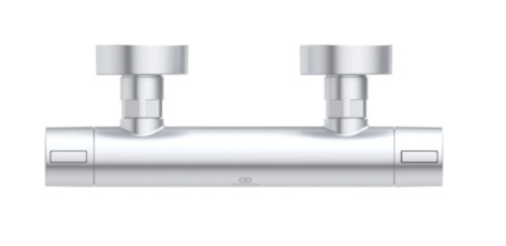 Image du produit MITIGEUR DOUCHE THERMO ALU+ ARGENT BROSSE