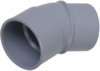 Image du produit COUDE PVC 30&deg; M&Acirc;LE/FEMELLE