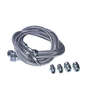 Image du produit x2 FLEXIBLES COUDEES + 4 RACC.