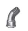 Image du produit COUDE 45&deg; MALE / FEMELLE GALVA