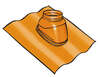 Image du produit TUILE A DOUILLE OCRE
