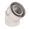 Image du produit 1 COUDE 45&deg;BLANC 80/125 CONDENS