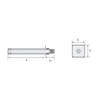 Image du produit TERMINAL HORIZONTAL STH 80 PGI NOIR
